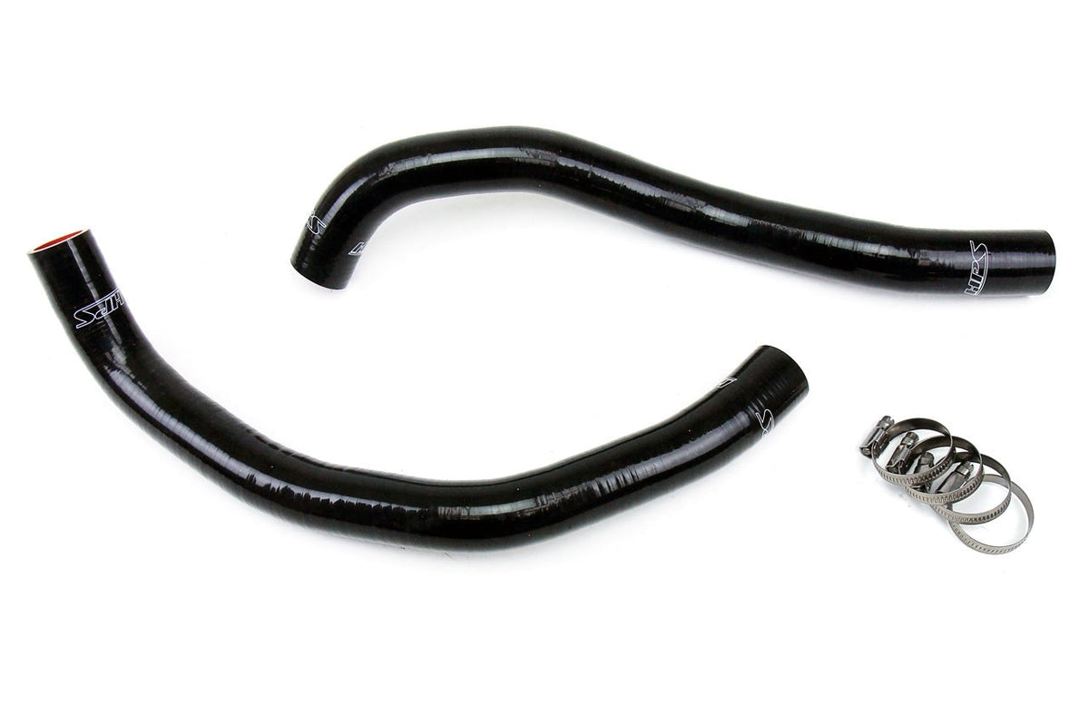 HPS Black Reinforced Silicone Radiator Hose Kit Coolant Honda 03-07 Accord 2.4L 4Cyl