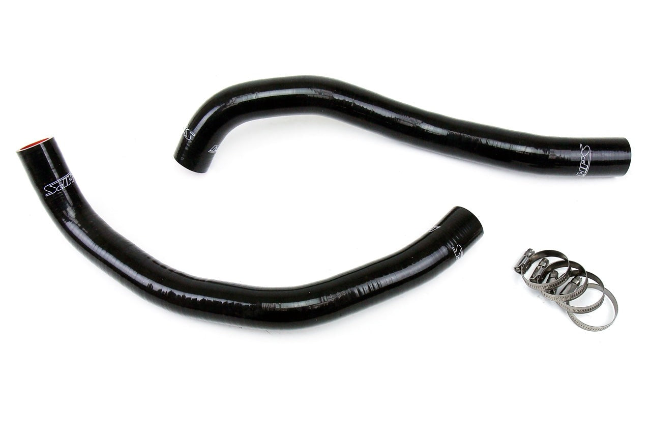 HPS Black Reinforced Silicone Radiator Hose Kit Coolant Honda 03-07 Accord 2.4L 4Cyl