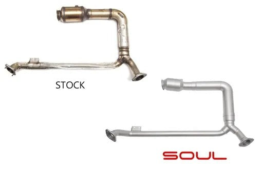 718 Boxster / Cayman SOUL Sport Catalytic Converter Downpipe