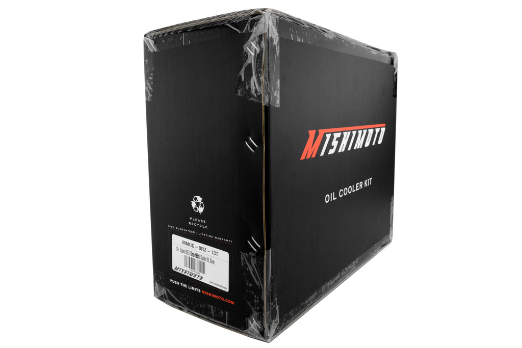 Mishimoto Silver Oil Cooler (TStat) - 2013+ FR-S / BRZ / 86