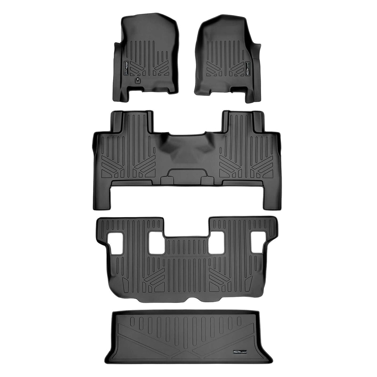 Smart TrimTM Floor Liners For 2007 - 2010 Ford Expedition/Lincoln Navigator (with Console)