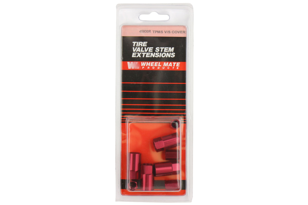 Wheel Mate TPMS Color Valve Step Sleeve and Cap Kit - Universal