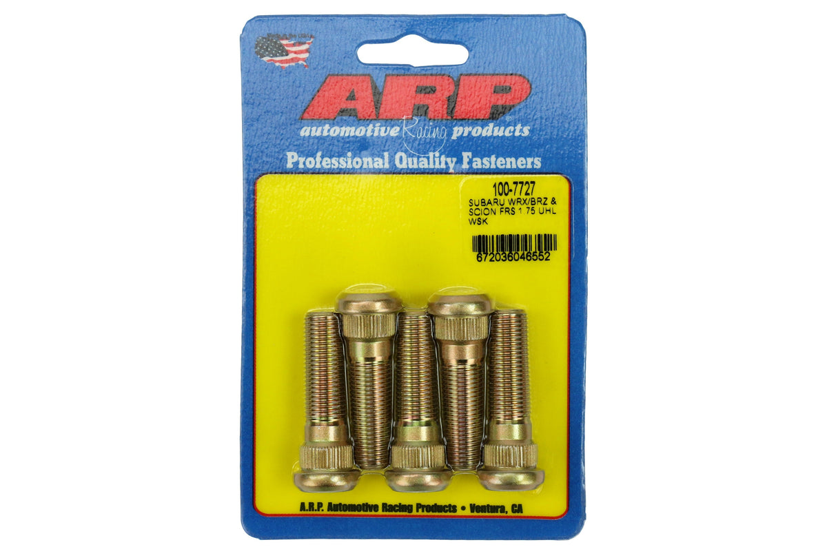 ARP Wheel Studs - 2002-2024 Subaru WRX / 2004-2021 STI / 2013-2016 Scion FR-S / 2013-2024 Subaru BRZ / 2017-2020 Toyota 86 / 2022-2024 GR86