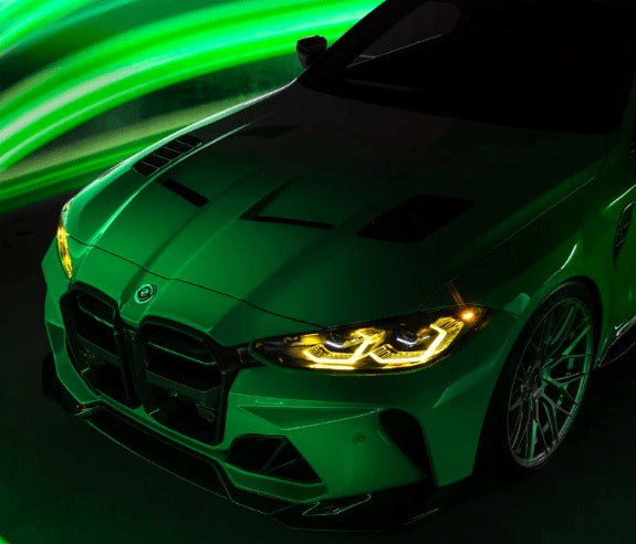 VORSTEINER BMW G8X M3/M4 VRS GTS-V Aero Front Bumper Carbon Fiber PP 2x2 Glossy (Compatible with ACC radar)