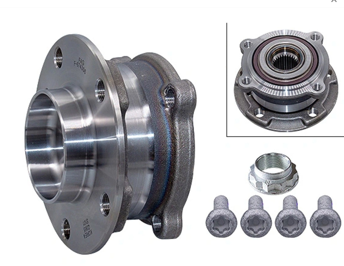 BMW F15 X5 Front Wheel Bearing OEM W/ Bolts 31226882263