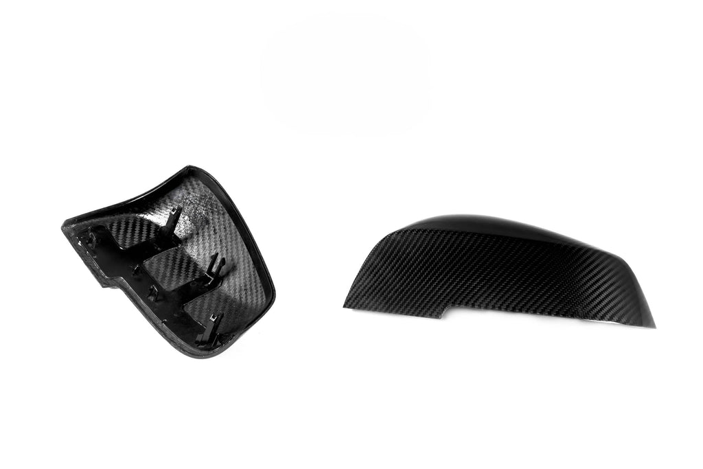 F34 OEM Style Dry Carbon Mirror Caps
