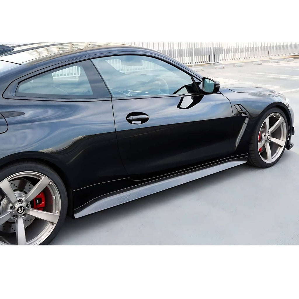 G8X Dry Carbon Fiber V2 Side Skirts