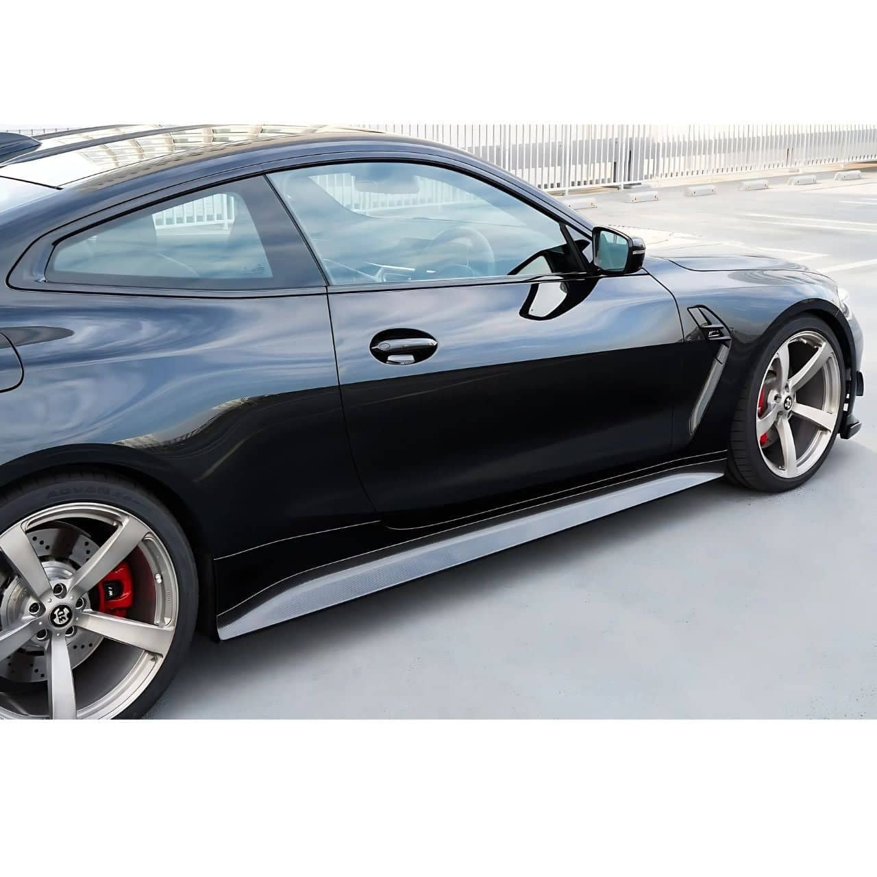 G8X Dry Carbon Fiber V2 Side Skirts
