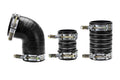 HPS High Temp Aramid Reinforced Silicone Intercooler Hose Boots Kit GMC 2006-2010 Sierra 3500 6.6L Duramax Diesel