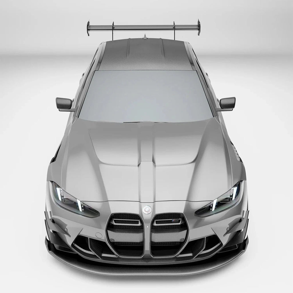 Revozport Carbon Fiber Front Air Dam for BMW G80 G81 M3 G82 G83 M4 2021-2024