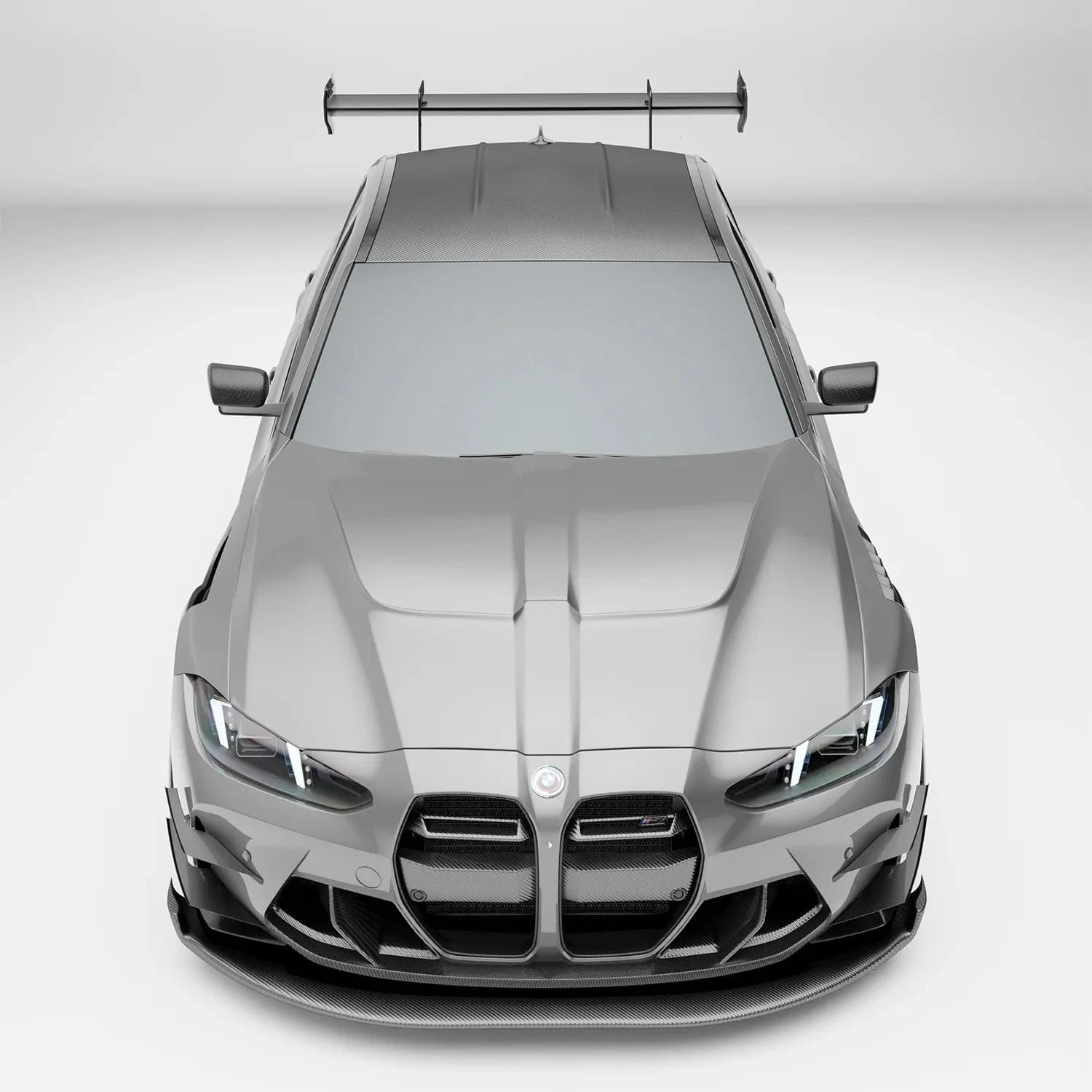 Revozport Carbon Fiber Front Air Dam for BMW G80 G81 M3 G82 G83 M4 2021-2024