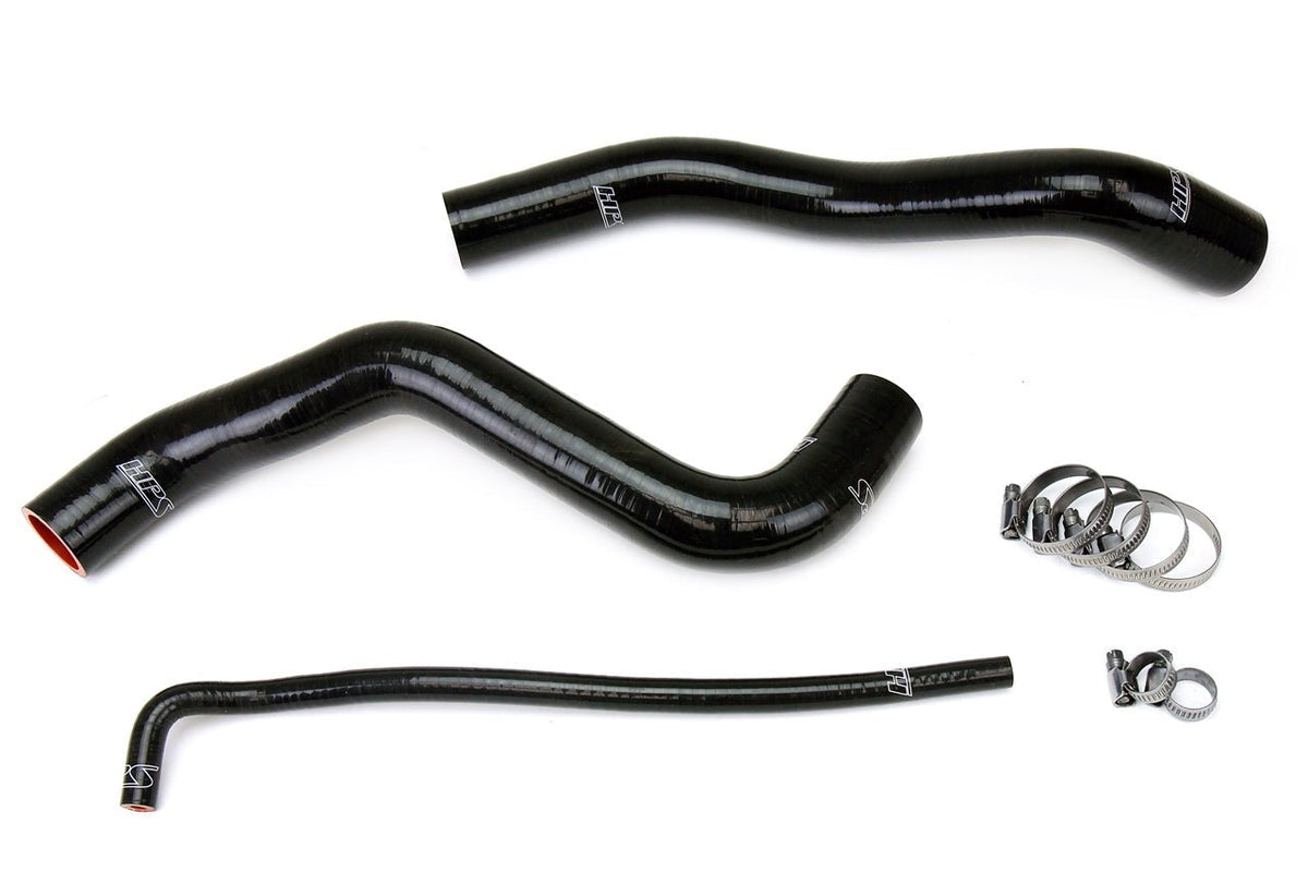 HPS Black Reinforced Silicone Radiator Hose Kit Coolant Chevy 12-15 Camaro SS ZL1 6.2L Z28 7.0L V8