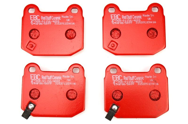 EBC Brakes Redstuff Ceramic Low Dust Disc Brake Pads - 2017-2026 Subaru BRZ / Toyota GT/GR86 (Factory Brembo)