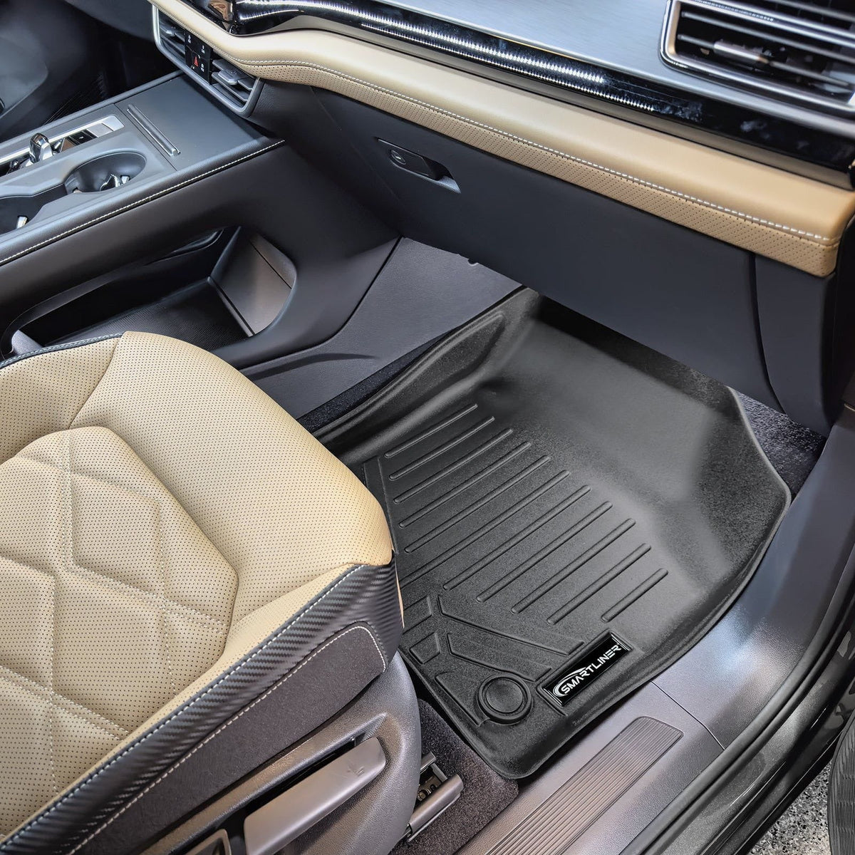 SMARTLINER Floor Liners for 2018-2026 Atlas ((2nd Row Bucket))