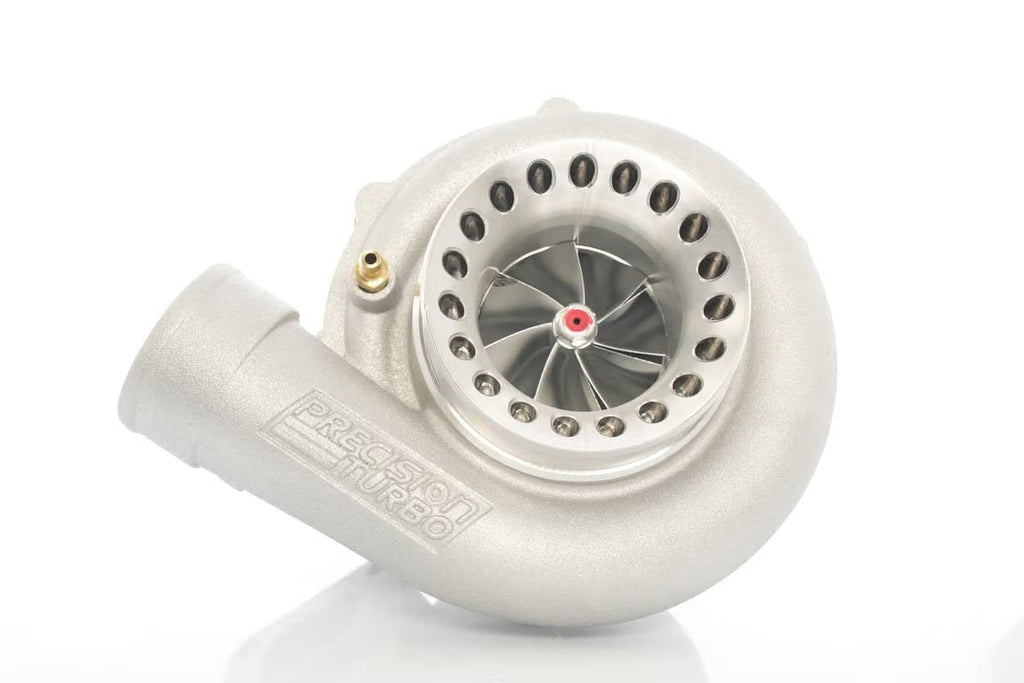 Precision Turbo & Engine GEN2 PT6466 BB SP CC W/ BUICK 3-BOLT INLET .63 A/R STD ACT