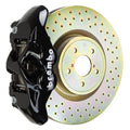 Brembo GT Systems Monobloc 4 Piston 326mm Cross Drilled Black - 2013-2021 Scion FR-S / Subaru BRZ / Toyota 86