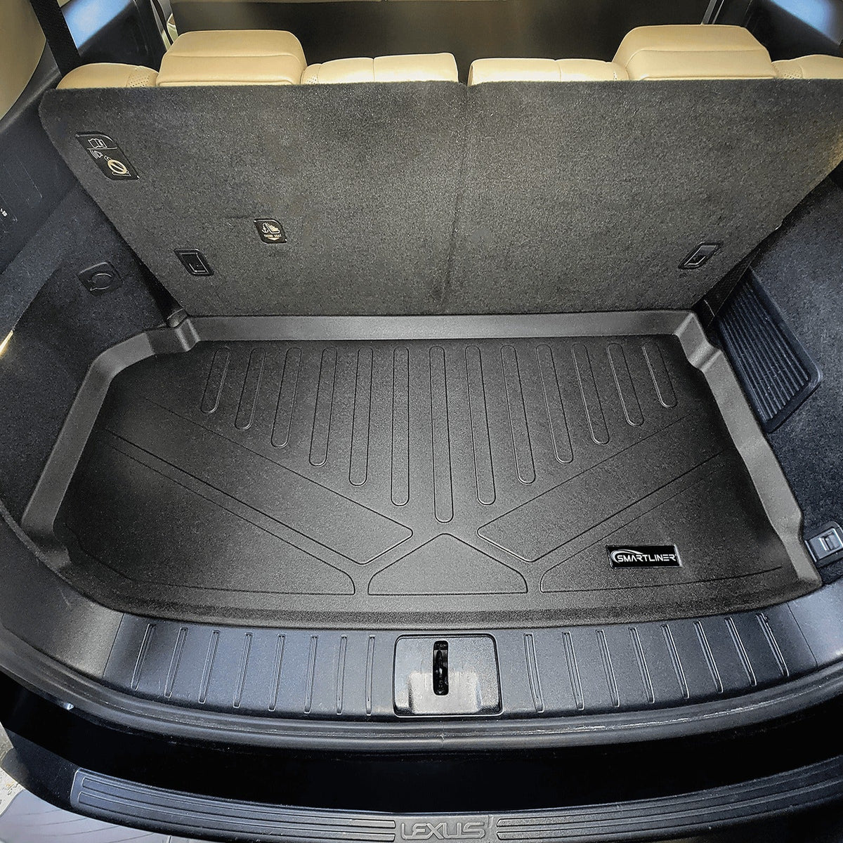 SMARTLINER Floor Liners for 2018-2022 Lexus RXL Hybrid (7 Passenger)