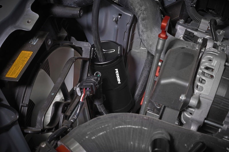 PERRIN Coolant Overflow Tank - Black 2002-2025 Subaru WRX / 2004-2021 STI / 2013-2026 BRZ/GR86/FRS/86