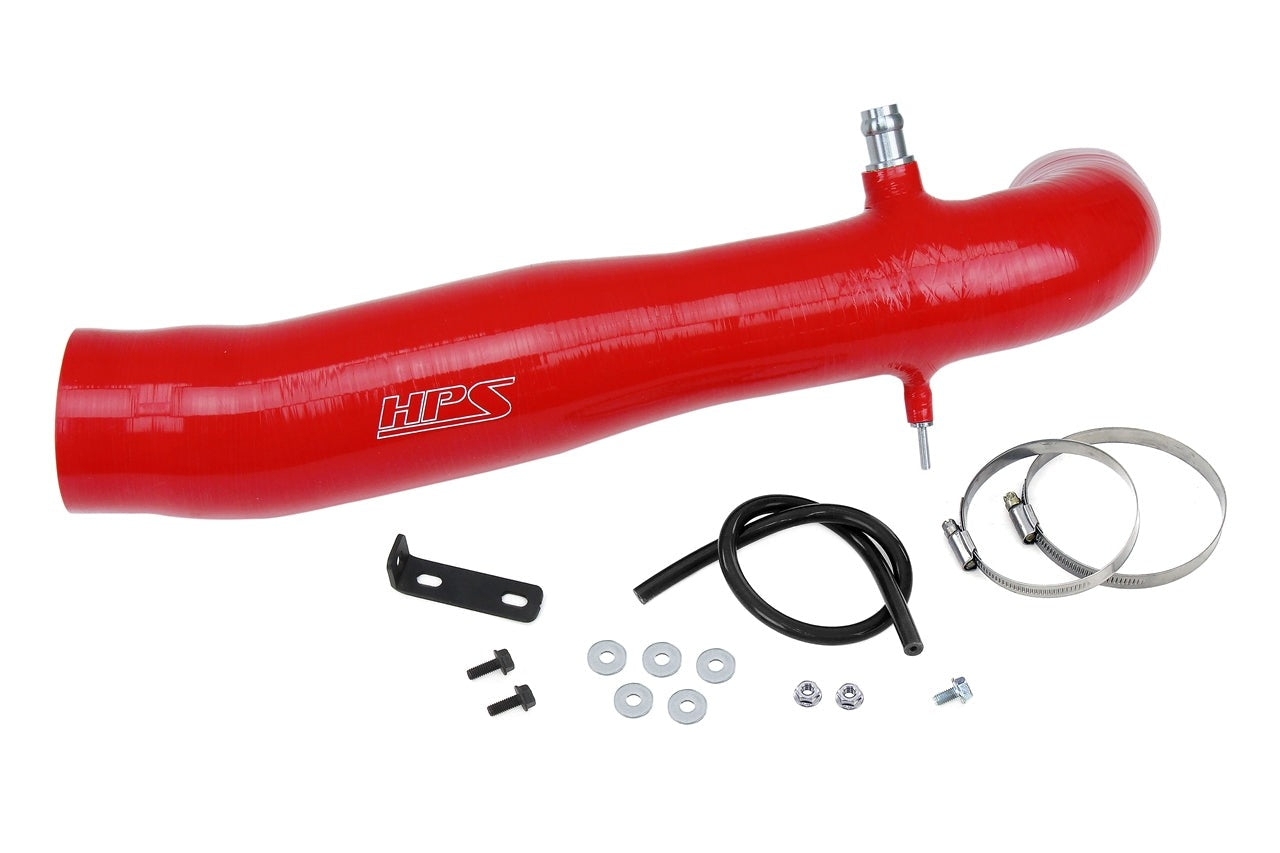 HPS Silicone Air Intake Kit Post MAF Hose 2005-2023 Toyota Tacoma 2.7L 4Cyl, 57-1827