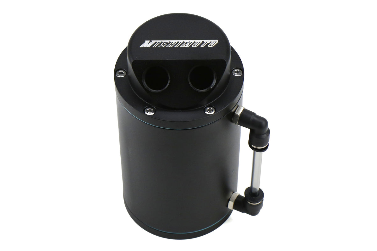 Mishimoto Black Oil Catch Can - Universal