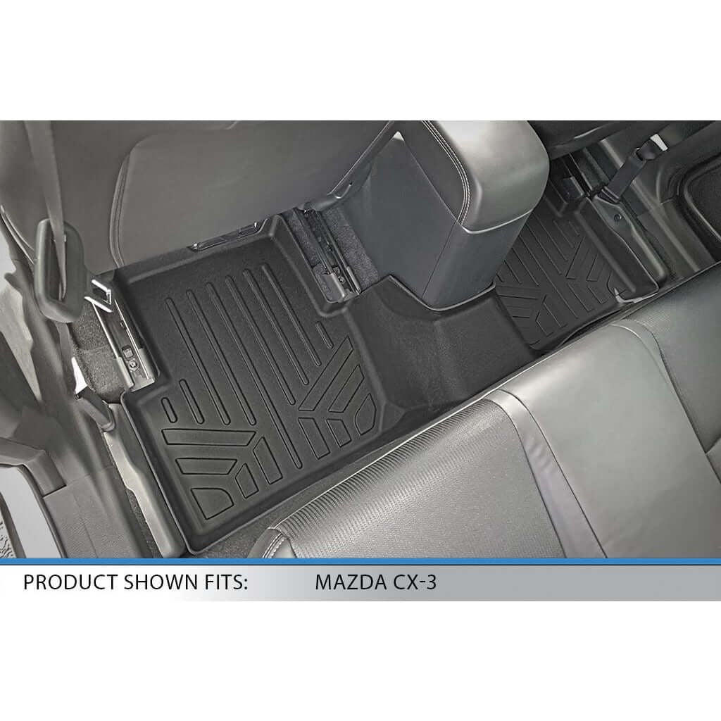 SMARTLINER Custom Fit Floor Liners For 2016-2021 Mazda CX-3 Without Cargo Tray