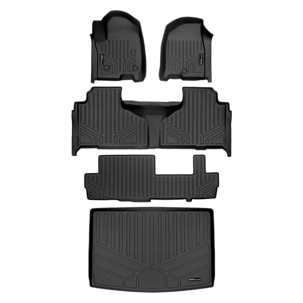 SMARTLINER Floor Liners for 2021-2026 GMC Yukon XL/ Yukon Denali XL (2nd Row Bench)