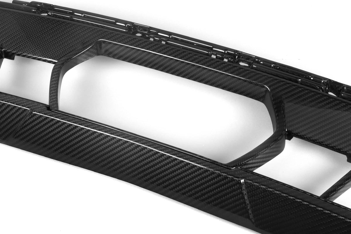G05/G18 X5 LCI OEM Style Dry Carbon Fiber Front Center Trim