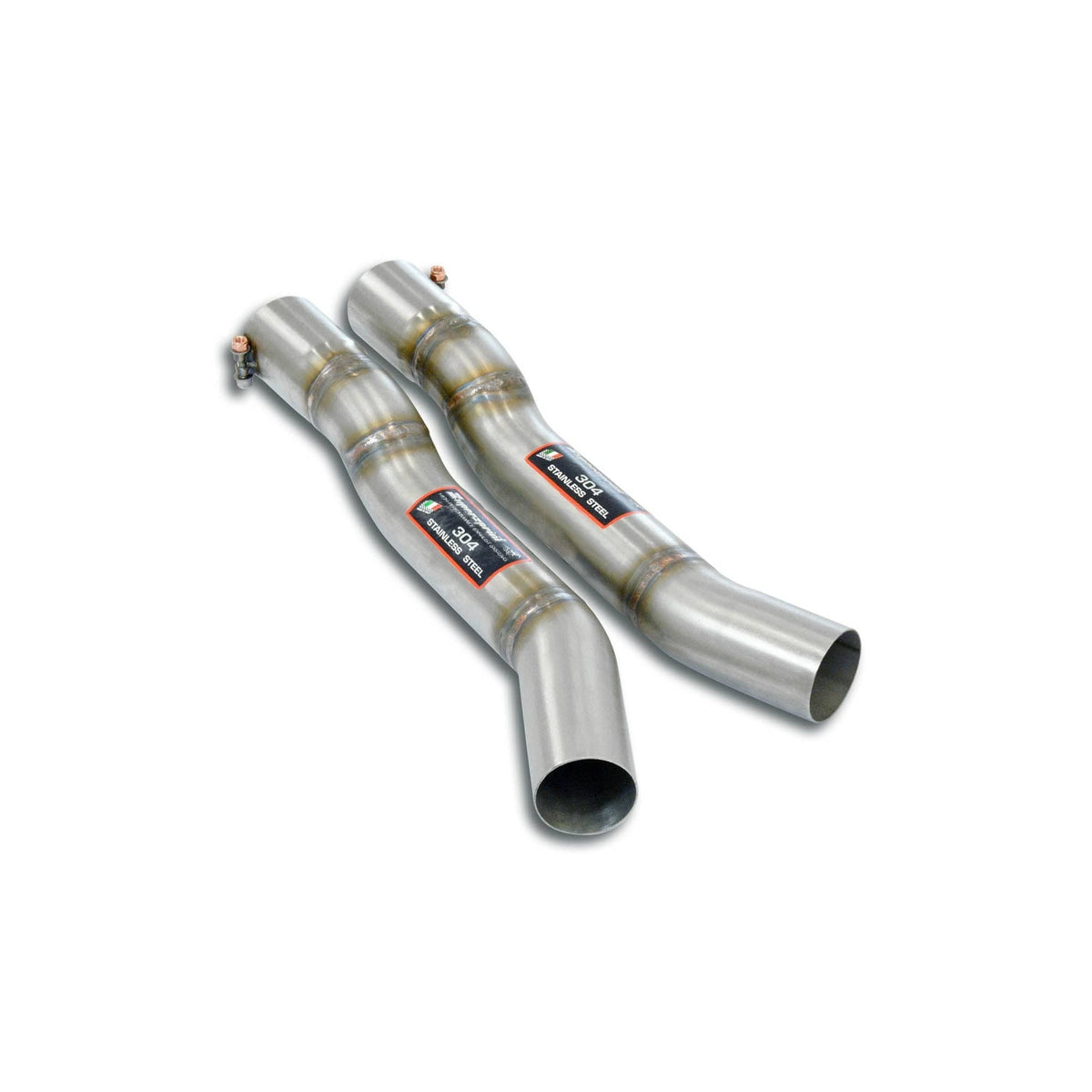 Supersprint BMW G87 M2 Secondary Resonator Delete Center Pipes