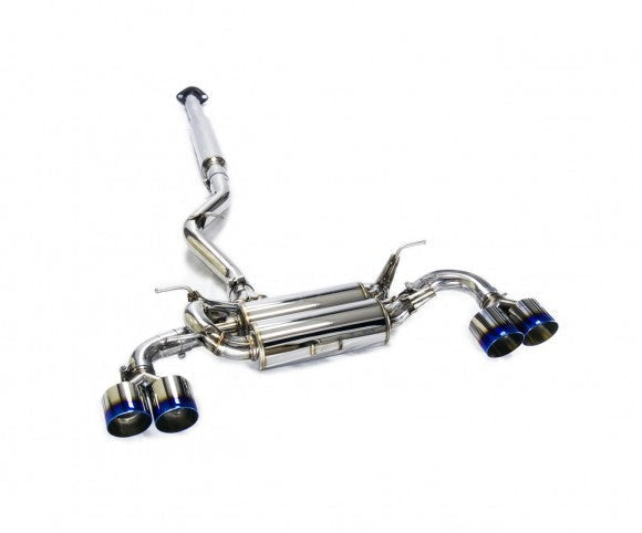 MXP SP Cat Back Exhaust w/ Burnt Tips - 2014-2016 Scion FR-S RS 1.0
