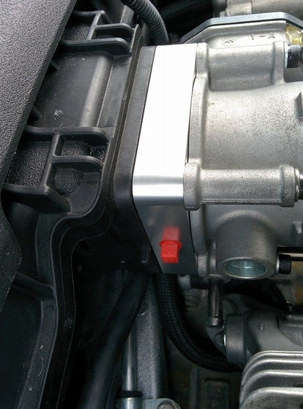 Torque Solution 19mm Throttle Body Spacer Silver - 2013-2021 Scion FR-S / Subaru BRZ / Toyota 86