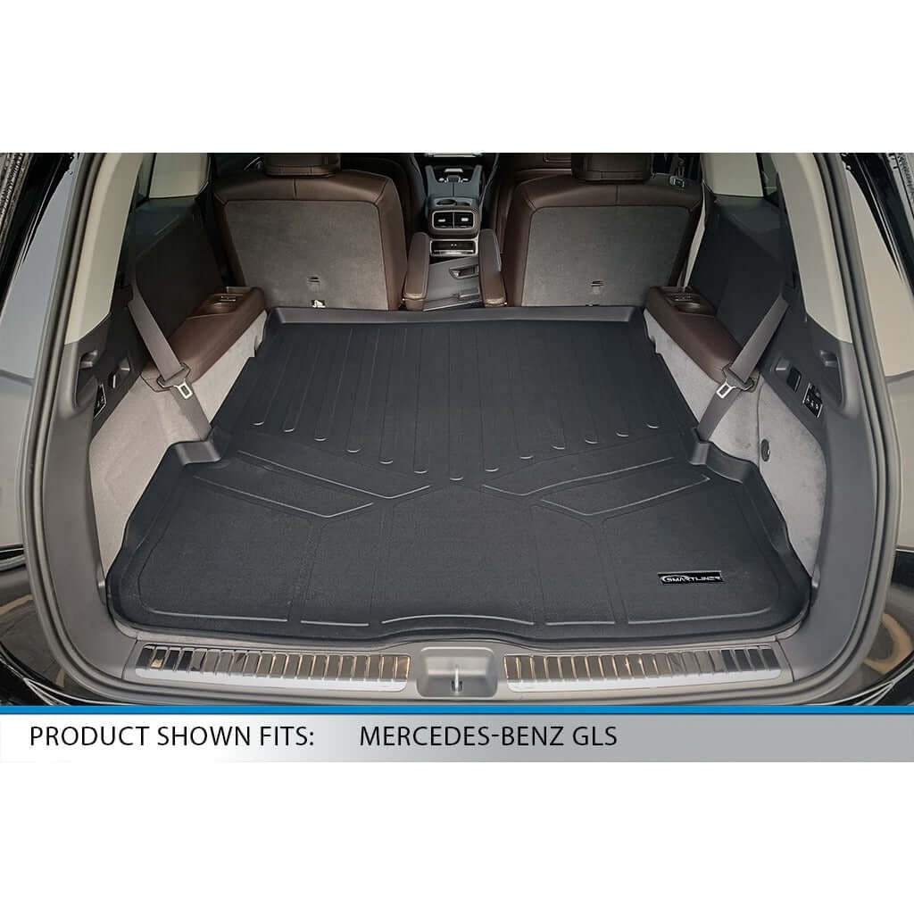 SMARTLINER Floor Liners for 2020-2026 Mercedes-Benz GLS-Class 6 Passenger (2nd Row Bucket)