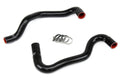 HPS Black Reinforced Silicone Radiator Hose Kit Coolant Ford 11-13 Fiesta 1.6L