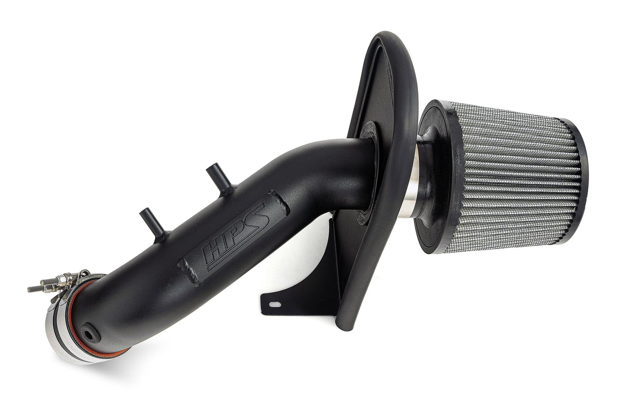 HPS Performance Air Intake Kit with Heat Shield, 2003-2006 Honda Accord 2.4L without MAF sensor, 827-737