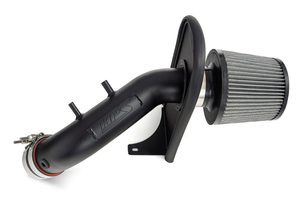 HPS Performance Air Intake Kit with Heat Shield, 2003-2006 Honda Accord 2.4L without MAF sensor, 827-737