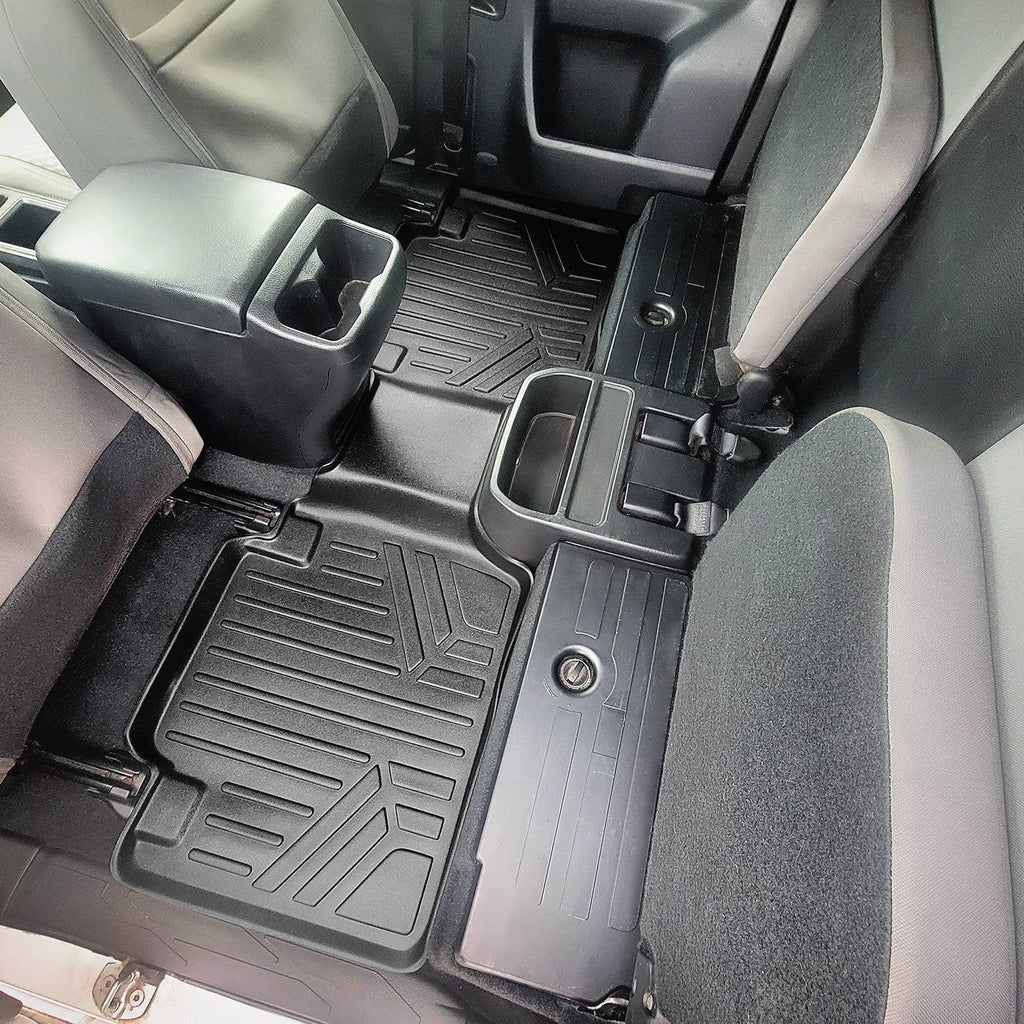 SmartCoverageTM Floor Liners For 2018-2023 Toyota Tacoma Access Cab (Automatic Transmission)