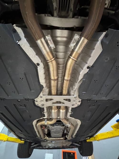 MAD BMW S58 Resonated H-Pipe Midpipe M2 G87 MAD-129