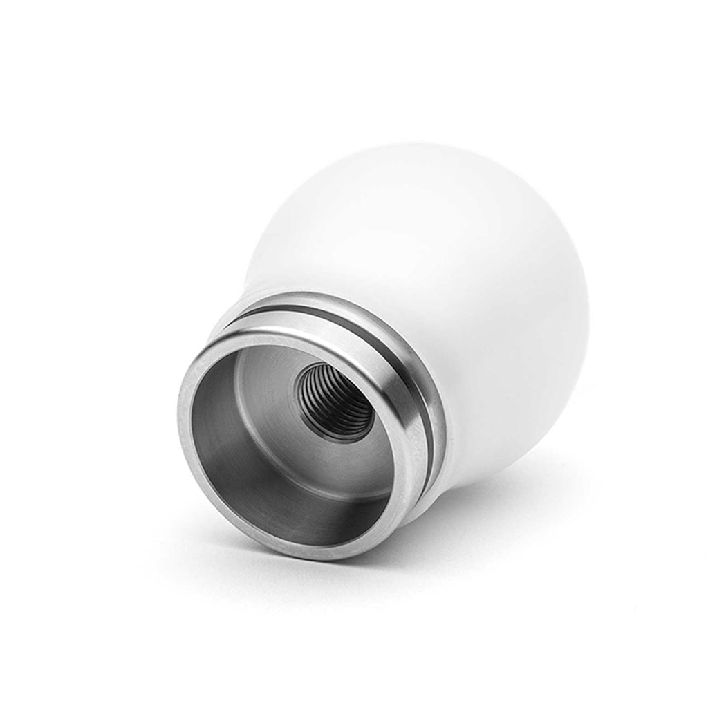 COBB Short Weighted Shift Knob - White - 2013-2024 Scion FR-S / Subaru BRZ / Toyota GR86