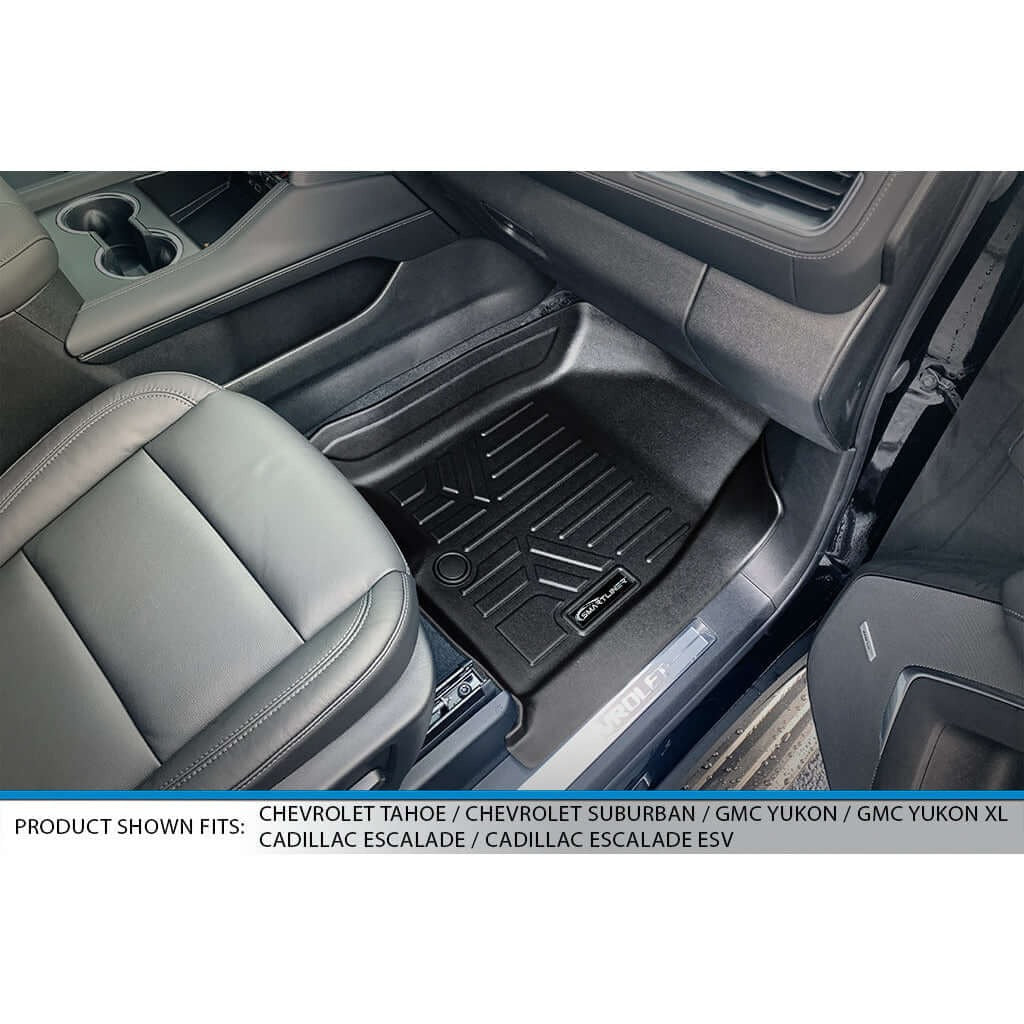 SMARTLINER Floor Liners for 2021-2026 Chevrolet Tahoe/GMC Yukon (2nd Row Bench)