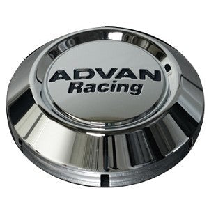 Advan Racing Low Center Cap-73mm-Chrome - Universal