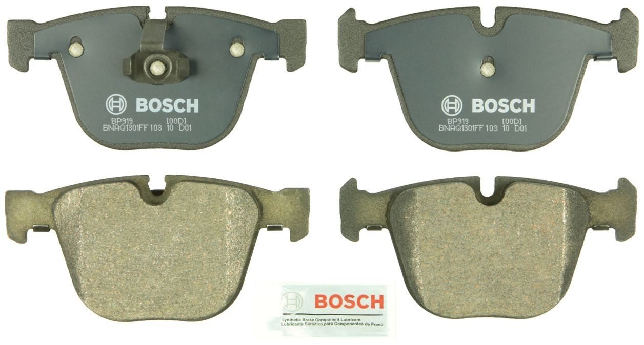BMW F01 7-Series Rear Brake Pad Set By Bosch 34216793025