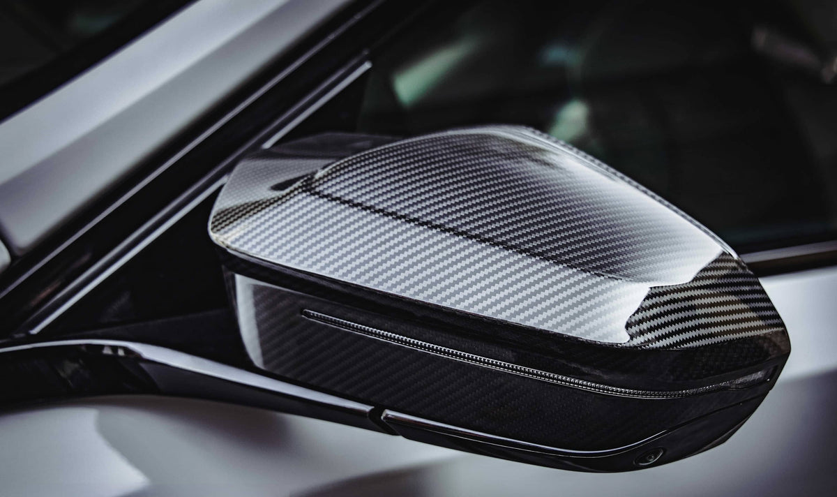 G90/G99 M5 OEM Style Dry Carbon Fiber Mirror Cover