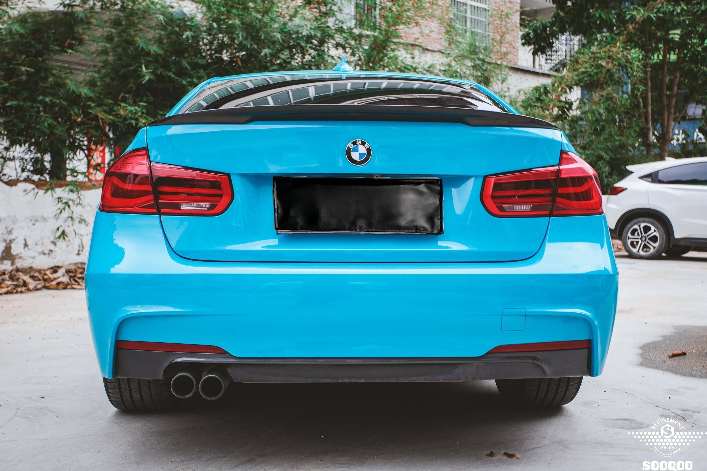 F30 NW Style Dry Carbon Spoiler