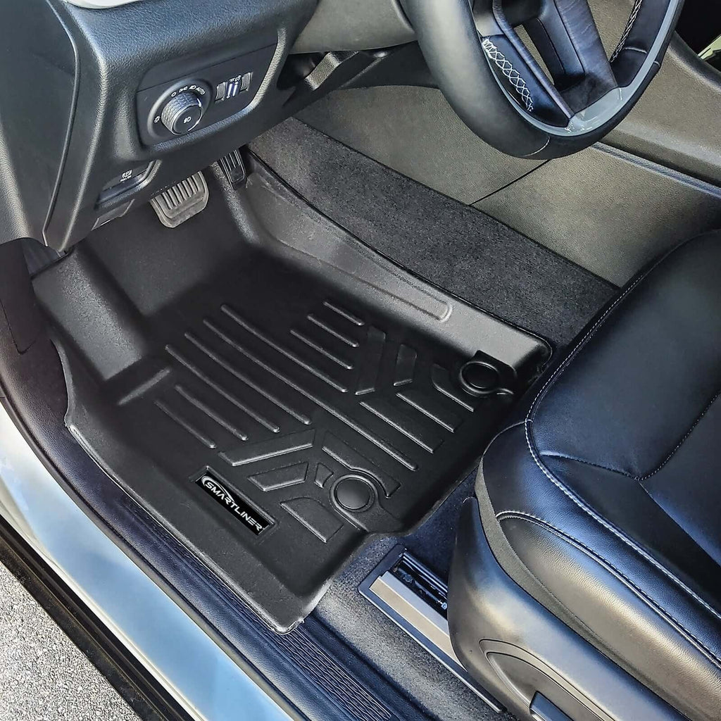 SMARTLINER Floor Liners for 2021-2026 Jeep Grand Cherokee L w/ 2nd Row Bench Seat (No subwoofer)