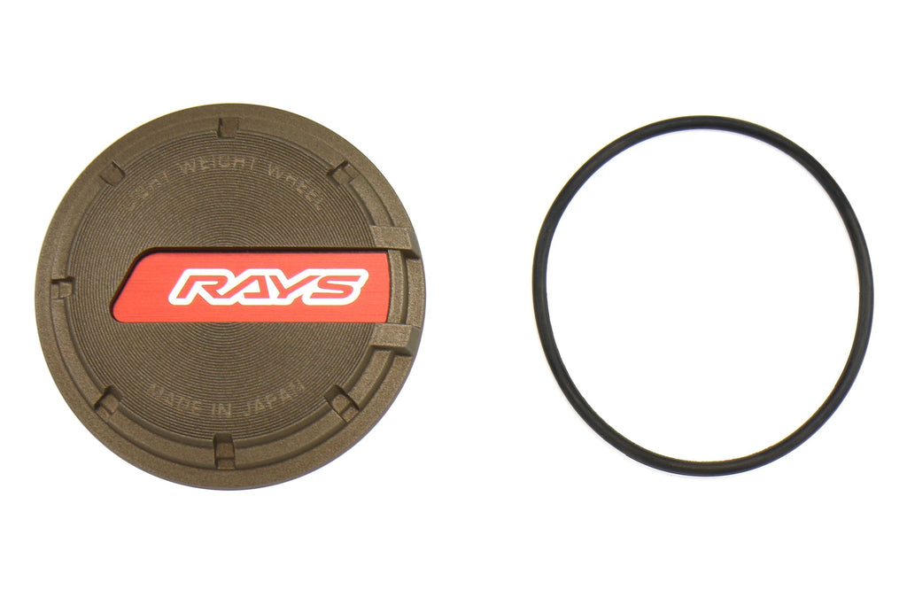 Rays Gram Lights 57CR / 57DR GL Center Cap-Red-Bronze