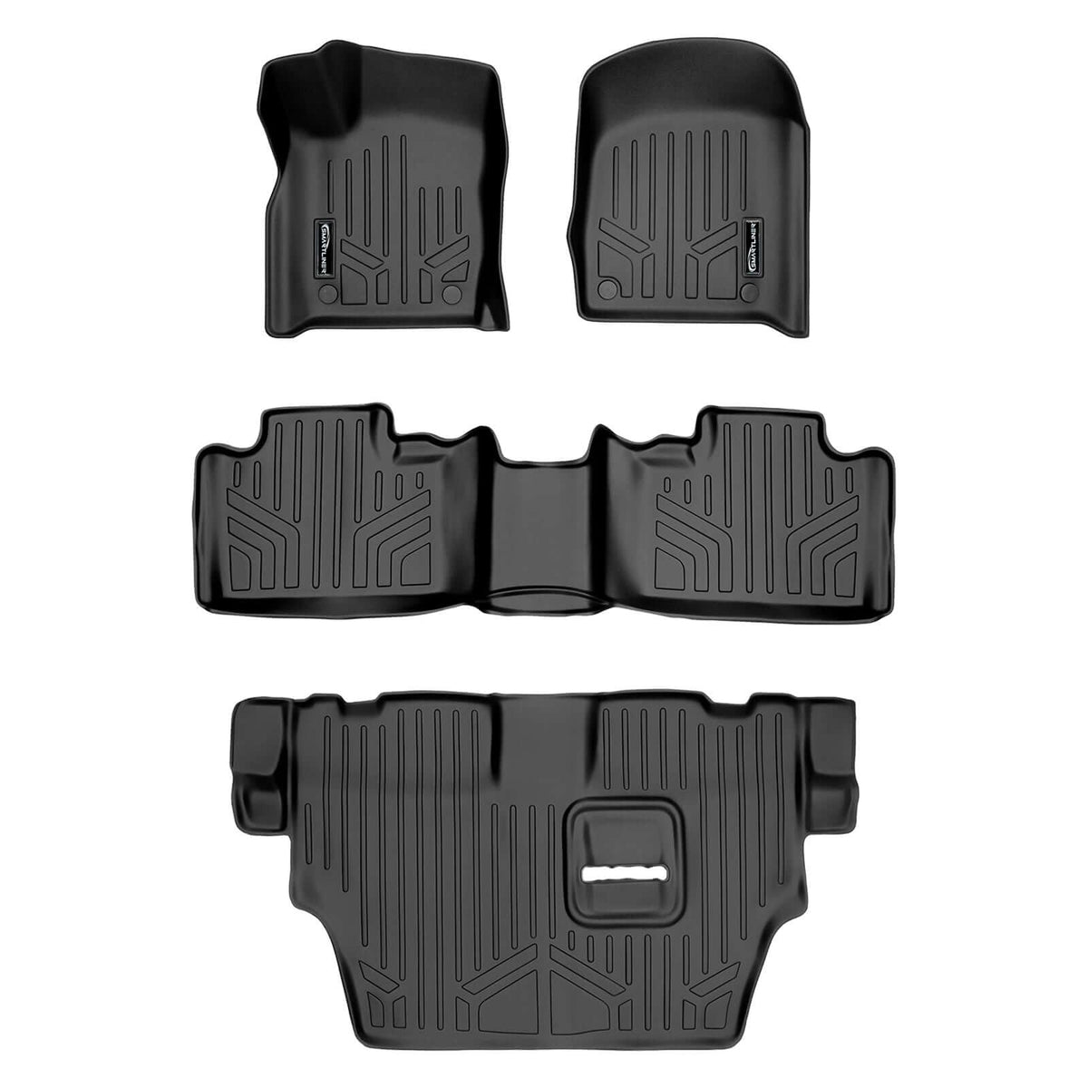 Smart TrimTM Floor Liners For 2016-2026 Dodge Durango ((2nd Row Bench))