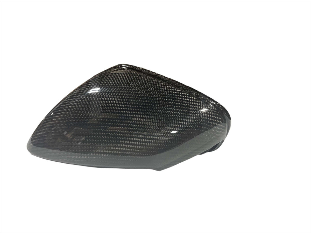 Kies Porsche 992 911 (2019-2024) Dry Carbon Fiber Gloss Mirror Cap Replacement