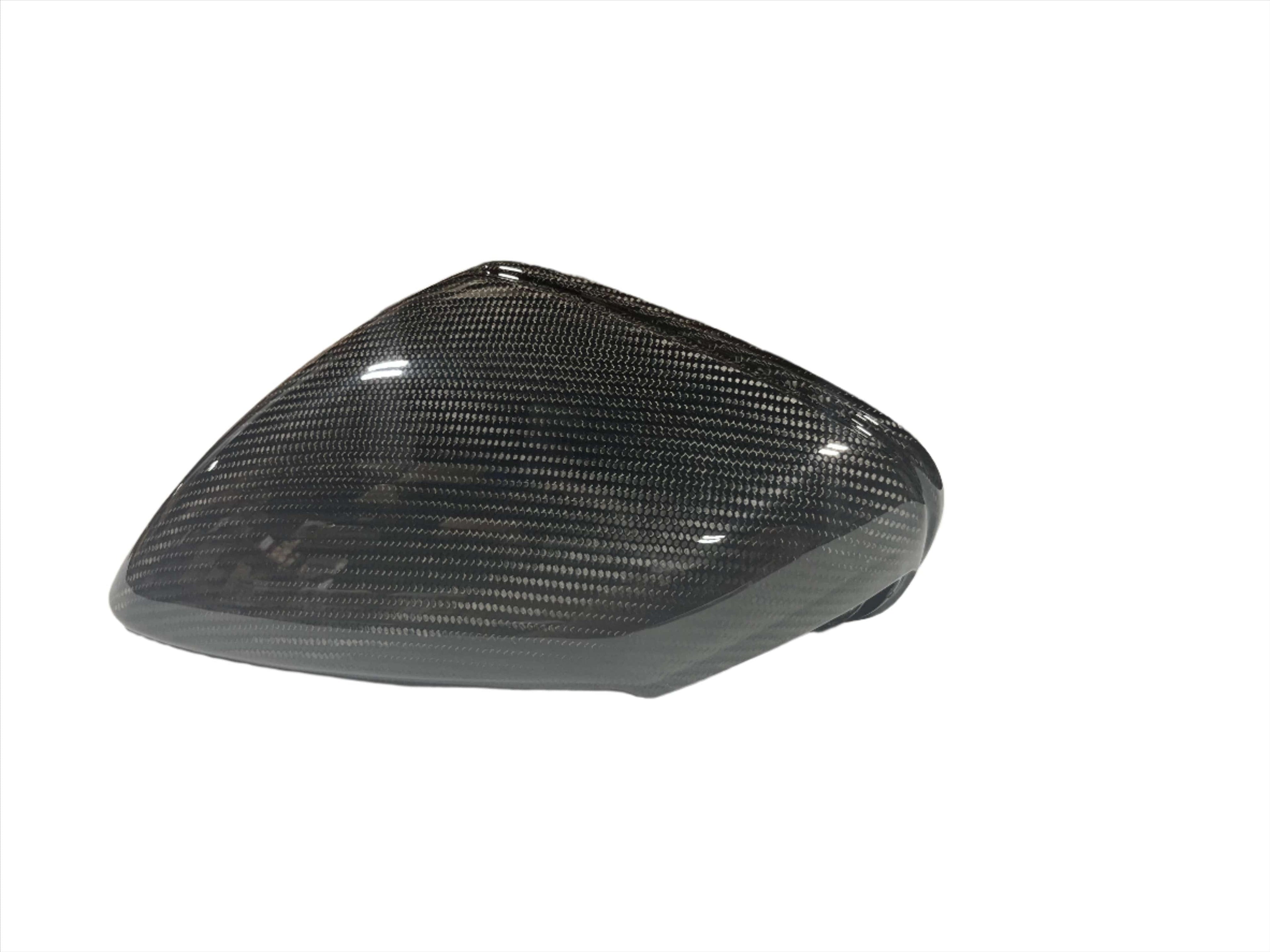 Kies Porsche 992 911 (2019-2024) Dry Carbon Fiber Gloss Mirror Cap Replacement