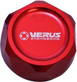 FHS Oil Cap, Anodized Red - Subaru