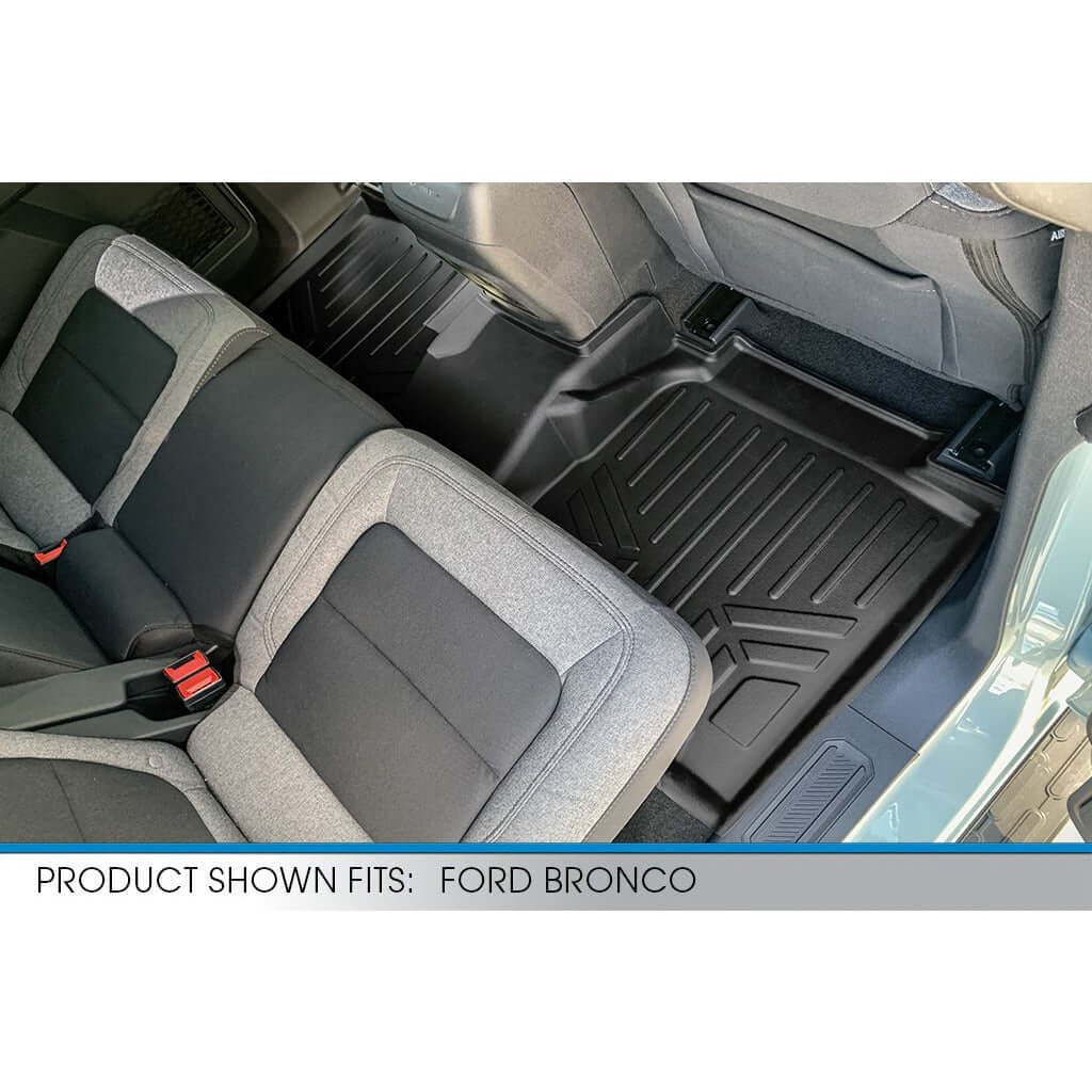SMARTLINER Custom Fit Floor Liners For 2021-2026 Ford Bronco (4-Door)