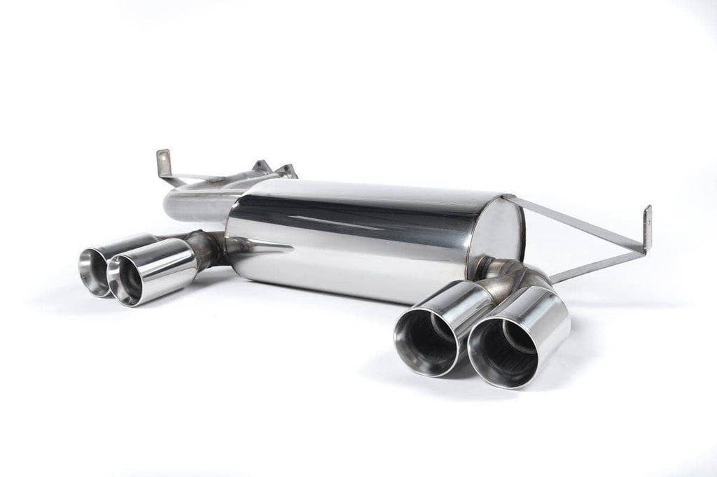 Milltek BMW E46 M3/M3 CSL - Rear Silencer with Quad Polished Trims